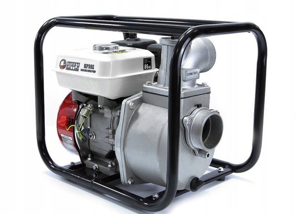 600l/min Benzin Wasserpumpe 6,5 PS Gartenpumpe SET Motor Pump 2''