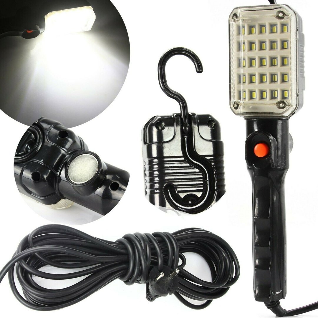 16 LED Werkstattlampe mit Kabel 230V Arbeitslampe Arbeitsleuchte Handlampe Lampe 
