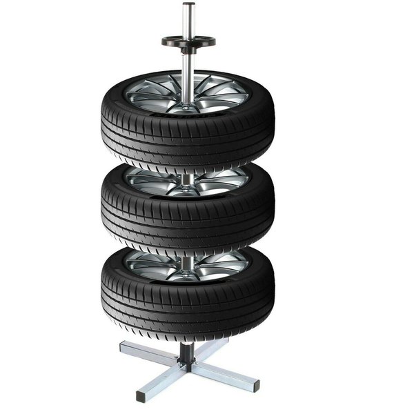 Reifenhalter für 4 Räder bis 225mm Felgenbaum Reifenständer Reifenregal